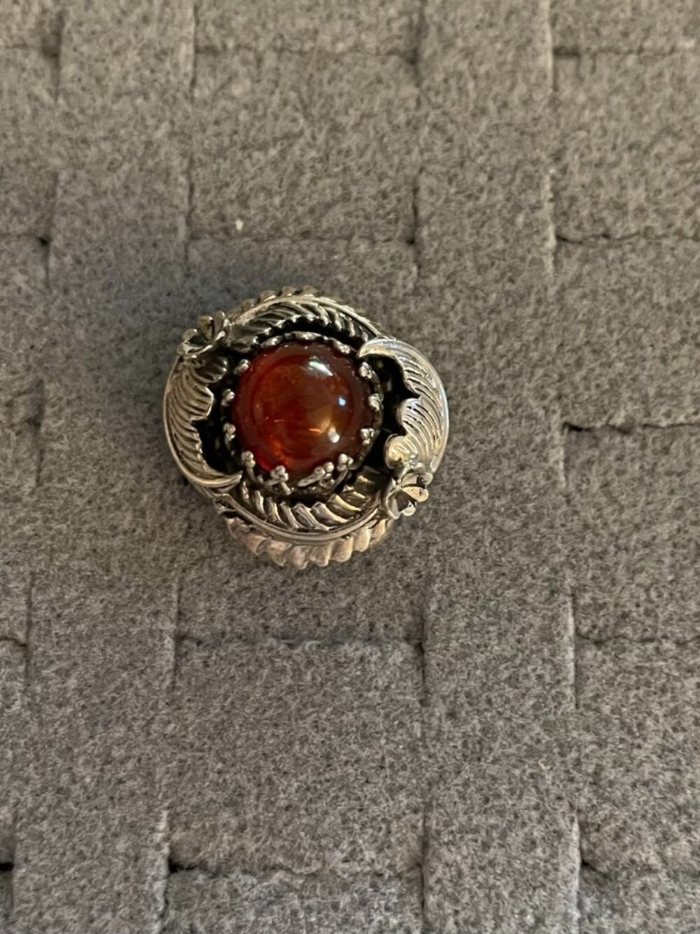 Vintage Sterling Silver Ring Sz 5 Handmade Boho Bob Stringer Y2K 1990s $295